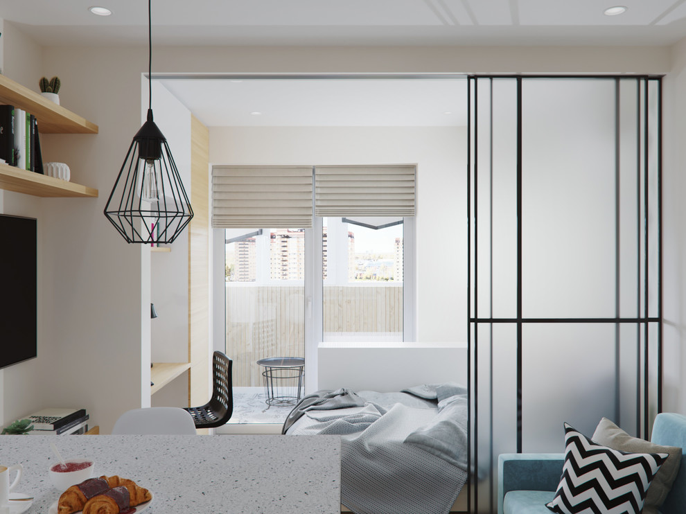 Дизайн студии в скандинавском стиле