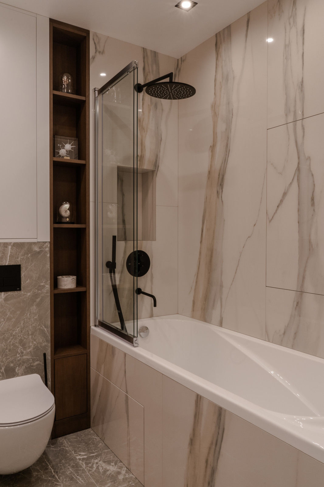 Квартира 100 м2 ЖК "Скай Форт 2". Современный стиль