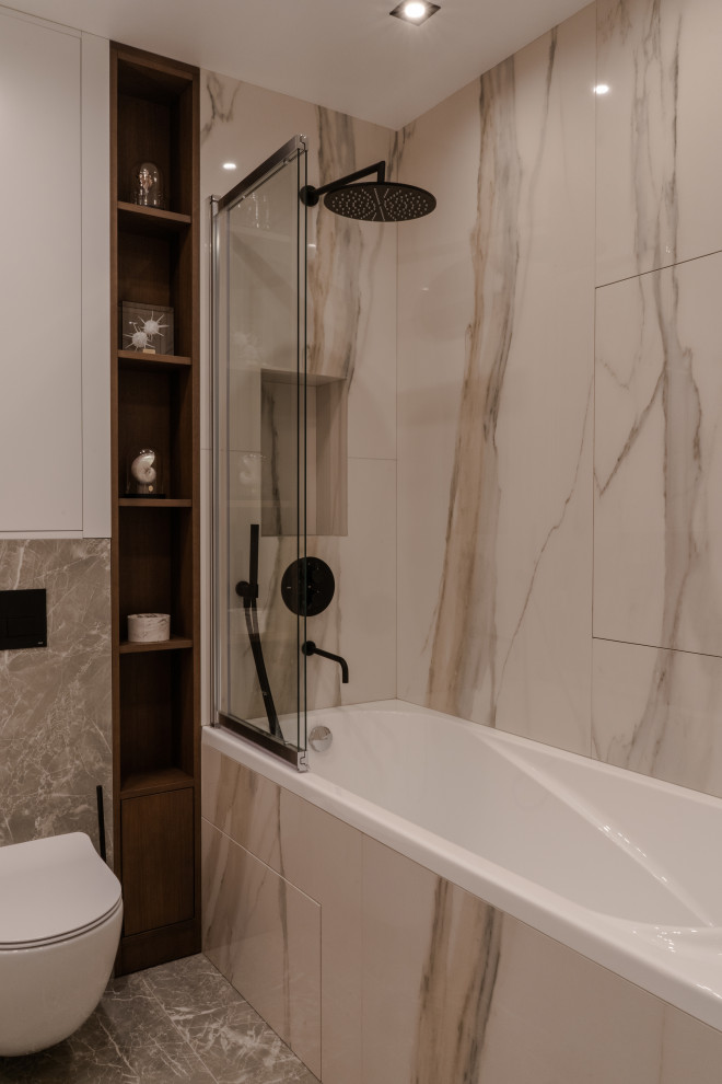 Квартира 100 м2 ЖК "Скай Форт 2". Современный стиль