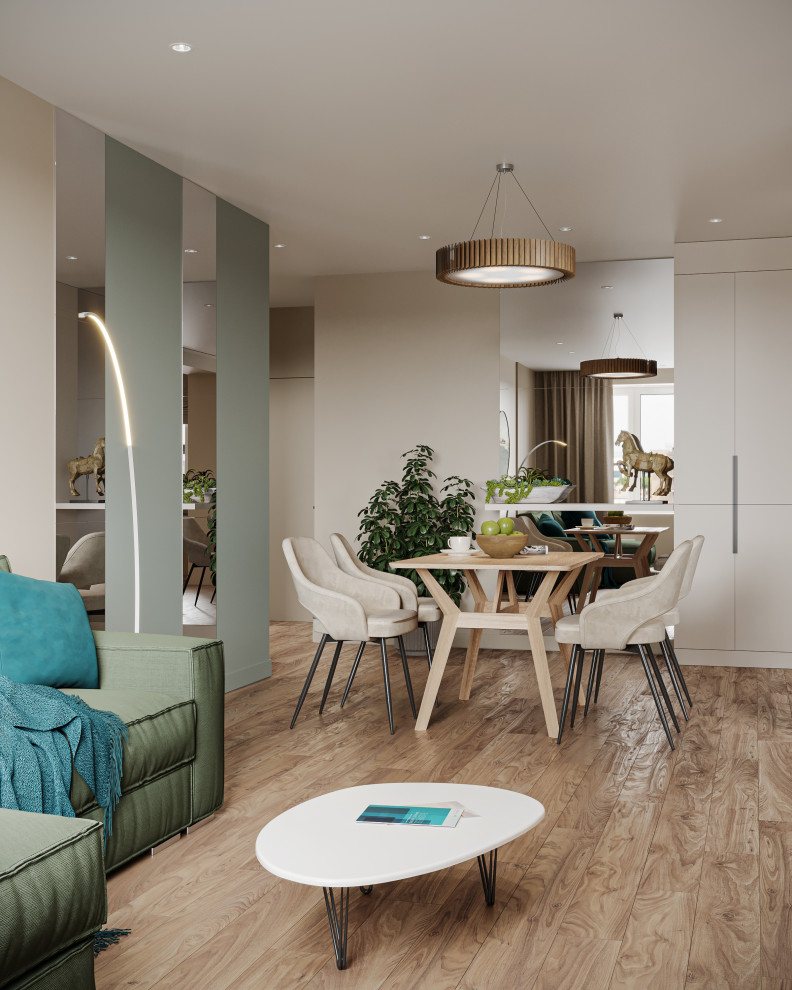 Дизайн-проект квартиры, площадью 83,62 м2