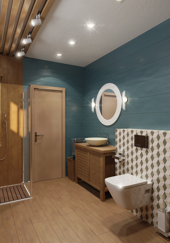 ванная комната в скандинавском стиле