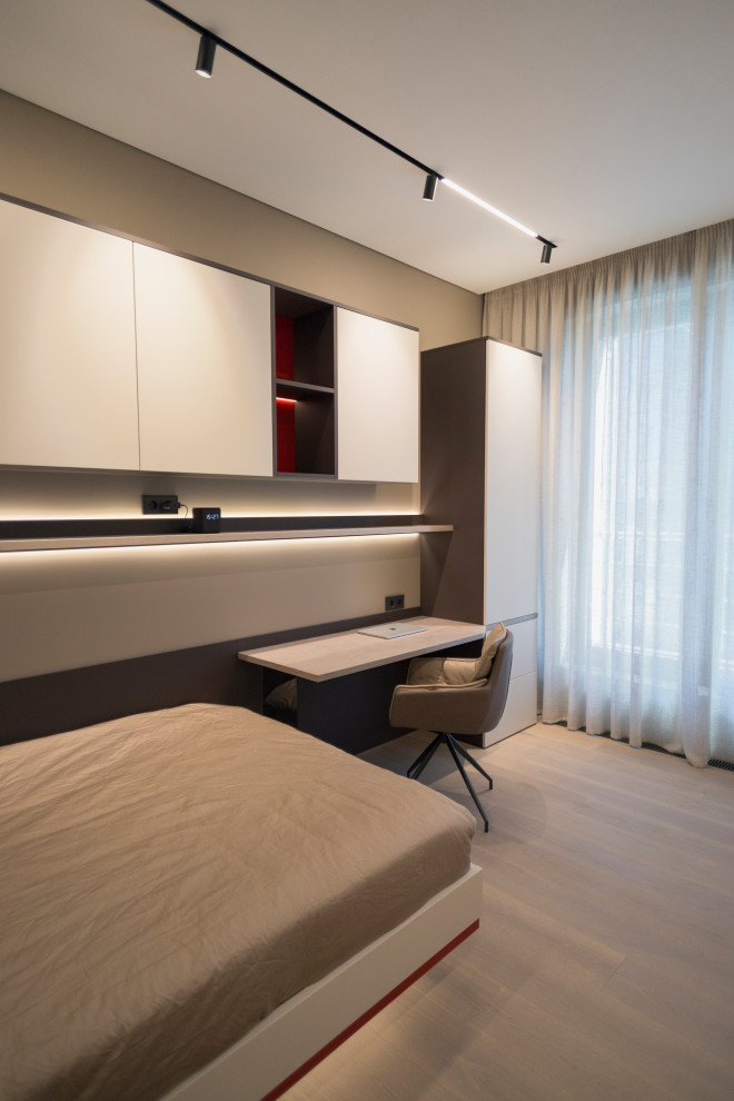 светлая квартира в ЛАХТА Plaza