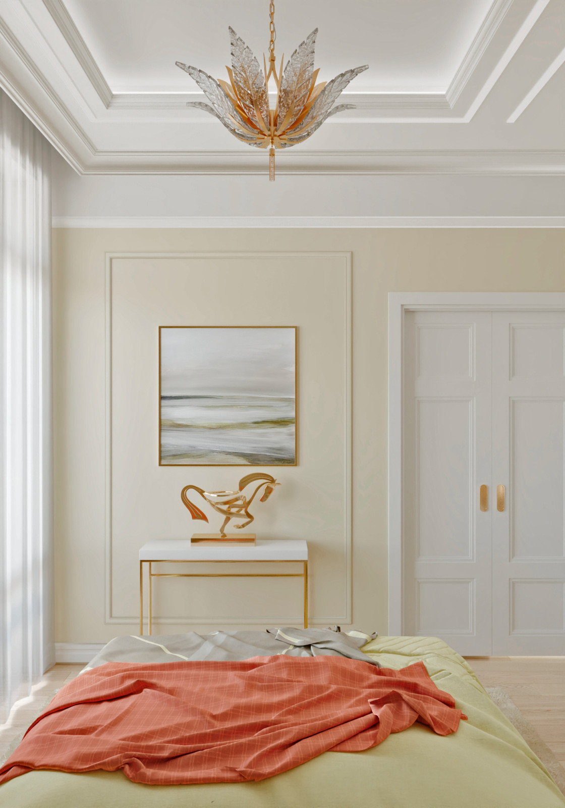 Квартира в Москве, в стиле современной классики