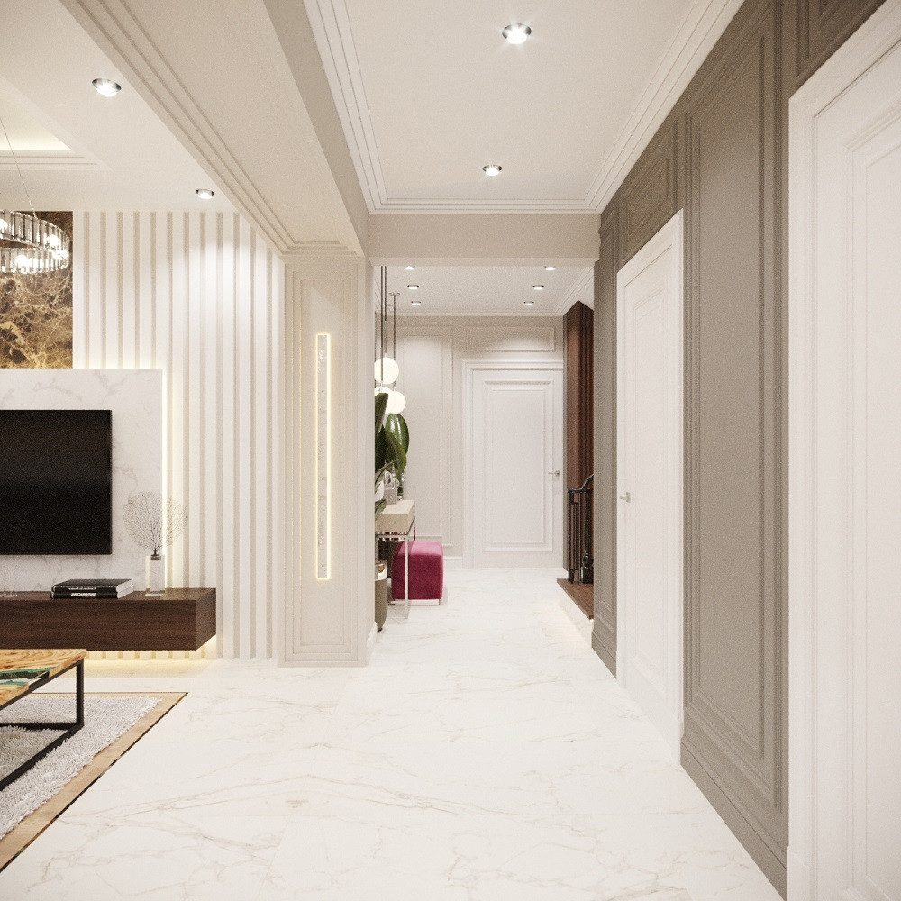 Дизайн-проект двухуровневой квартиры в Севастополе