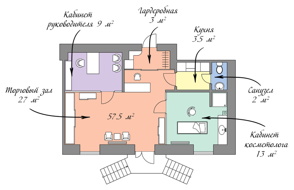 Центр косметологии / проект