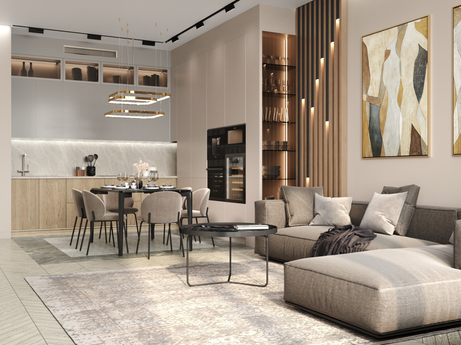 Kitchen Rendering in San Francisco