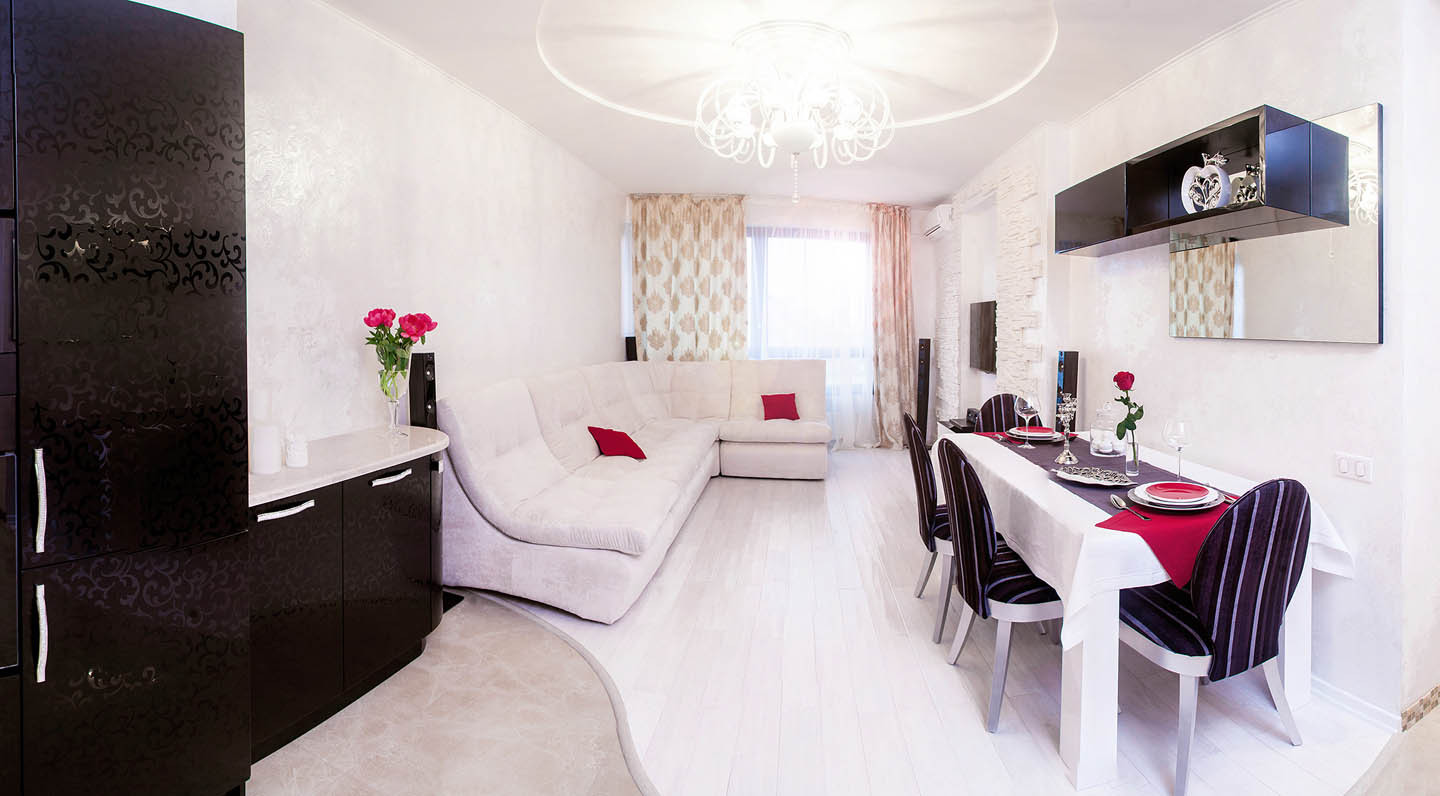 Две спальни в 92 метрах