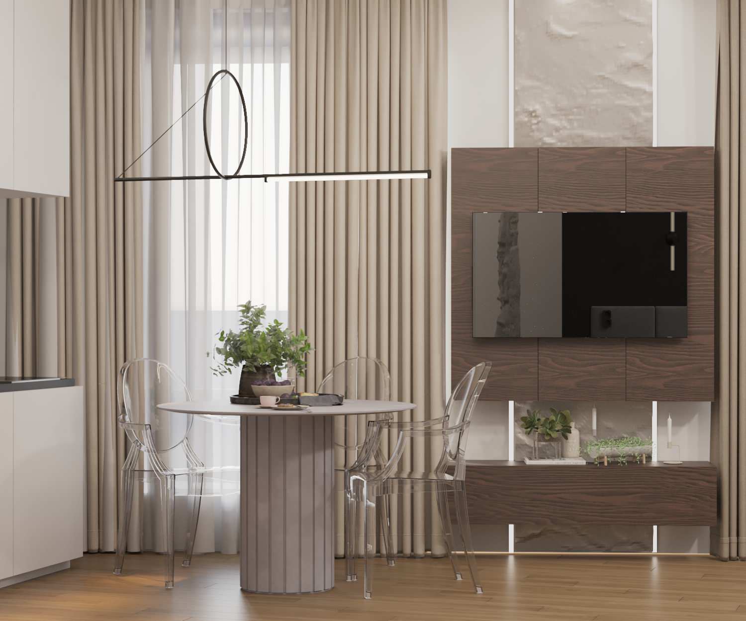 Квартира-студия в центре Москвы, 35 м2