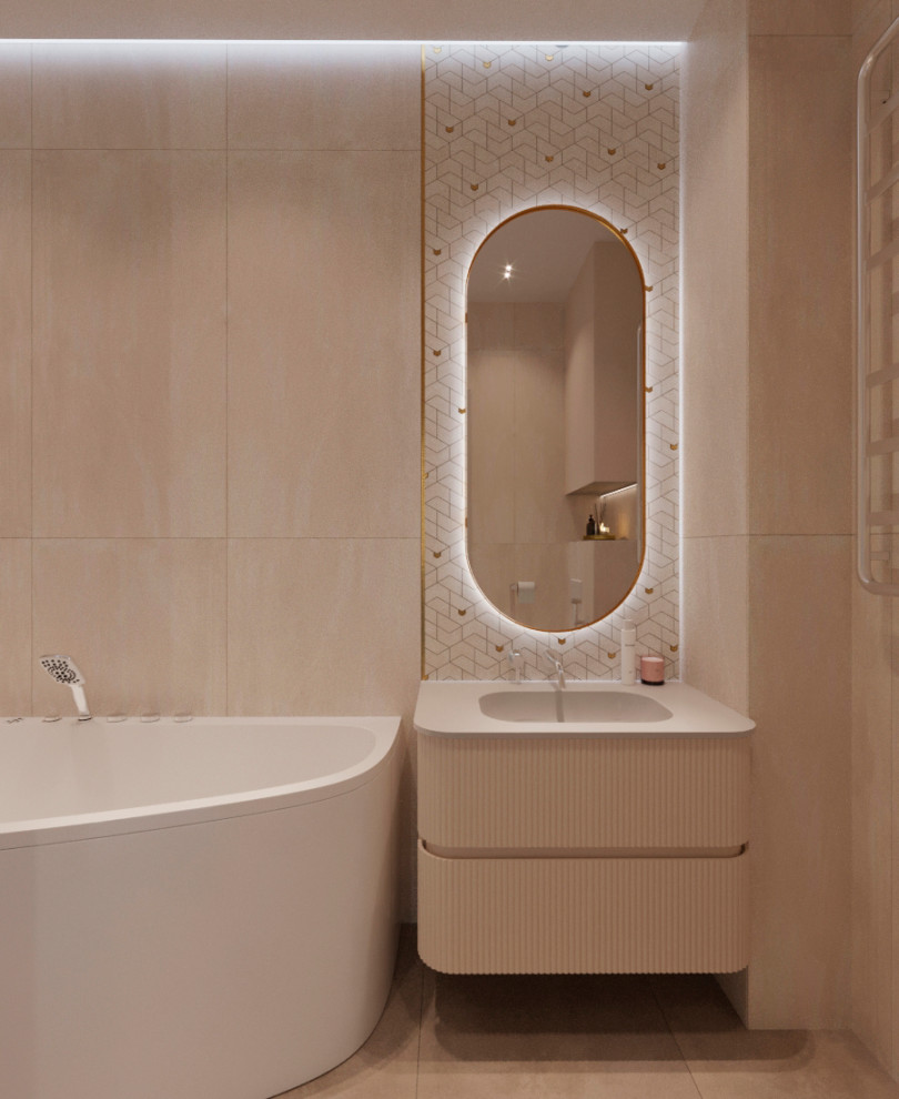 Квартира для молодой семьи в стиле эклектика