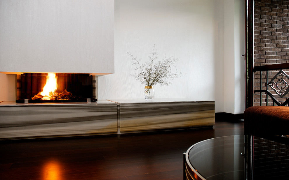 Камин Мрамор Zebrano