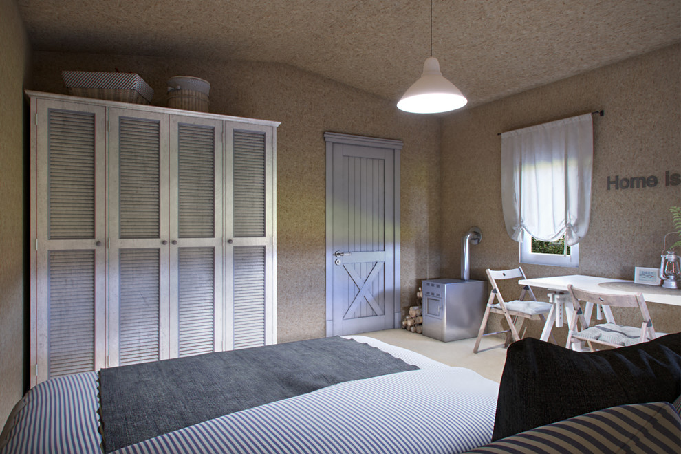 Дефолтовый домик для дачников.