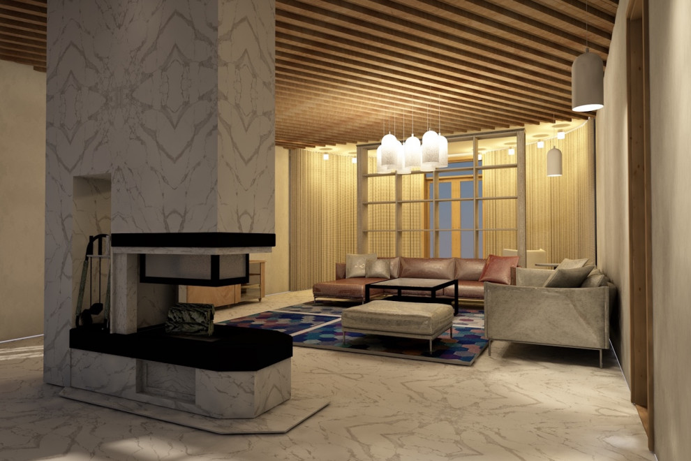 Обложка проекта: 2017 год - Редизайн загородного дома