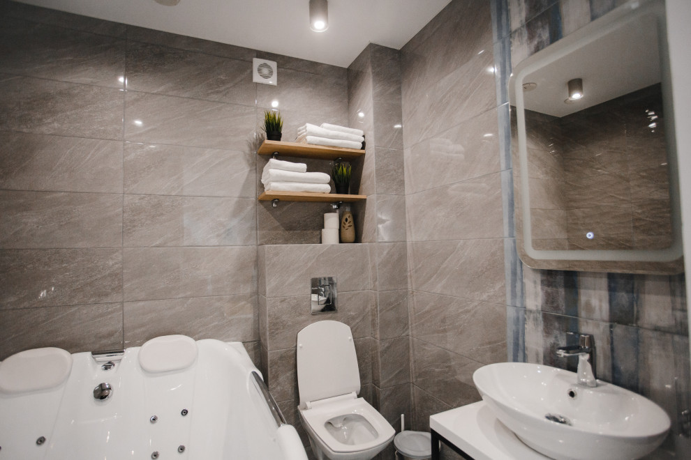 Обложка проекта: Лофт сан.узел+ванна