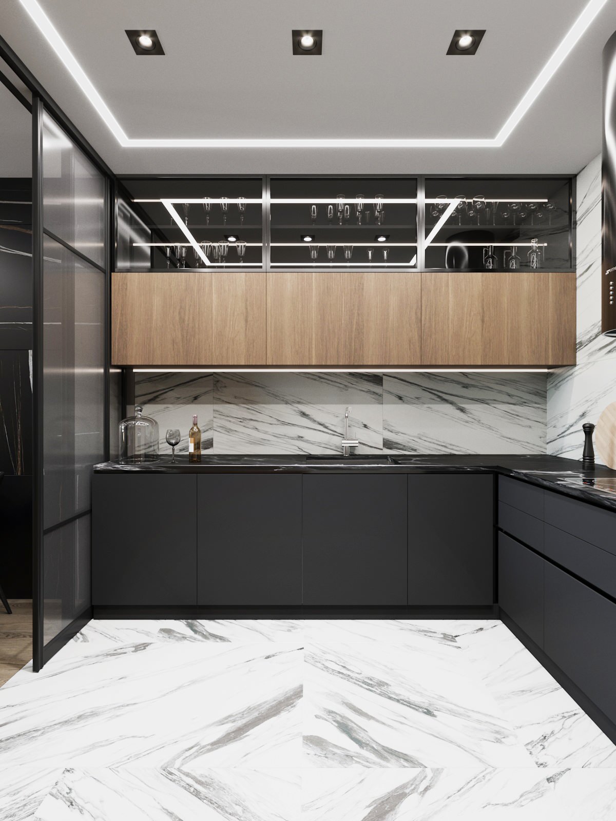 Проект квартиры. ЖК "Изумрудный". В двух вариантах