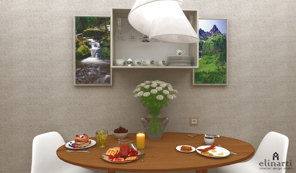 Обложка проекта: Кухня "Закругление"