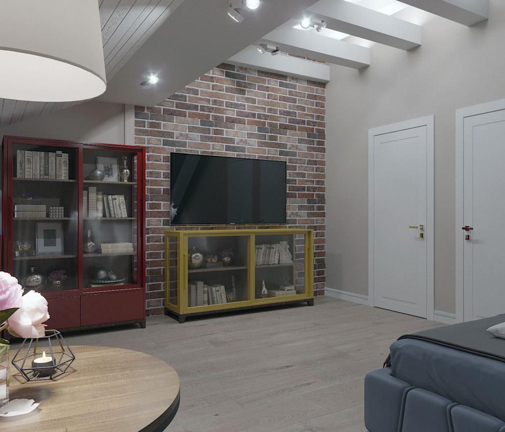 Спальня на мансарде