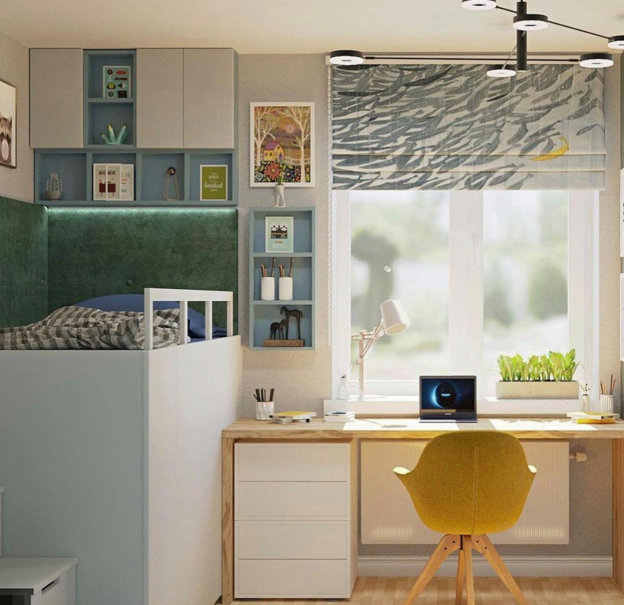 Дизайн проект детской комнаты