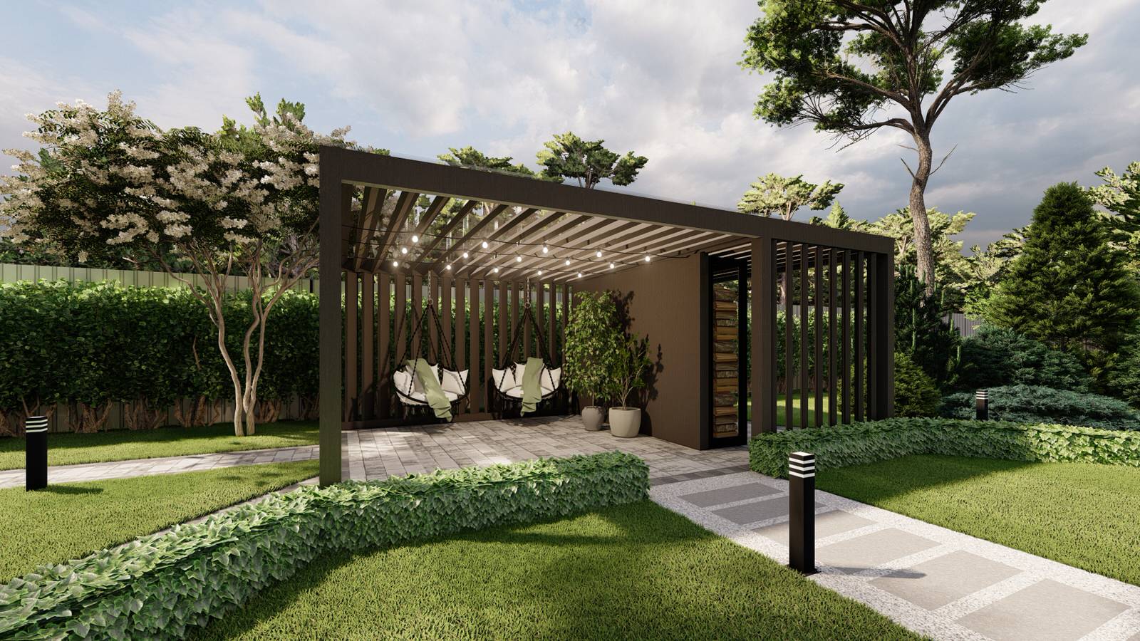 Полный цикл проектирования участка с домом