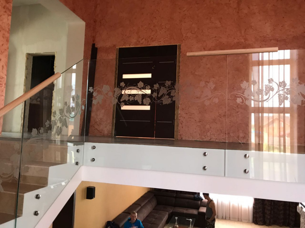 Стеклянное ограждение