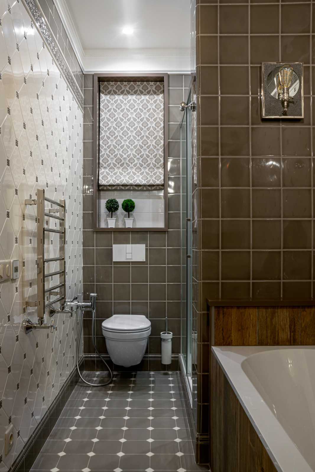 Фрагмент ванной комнаты.