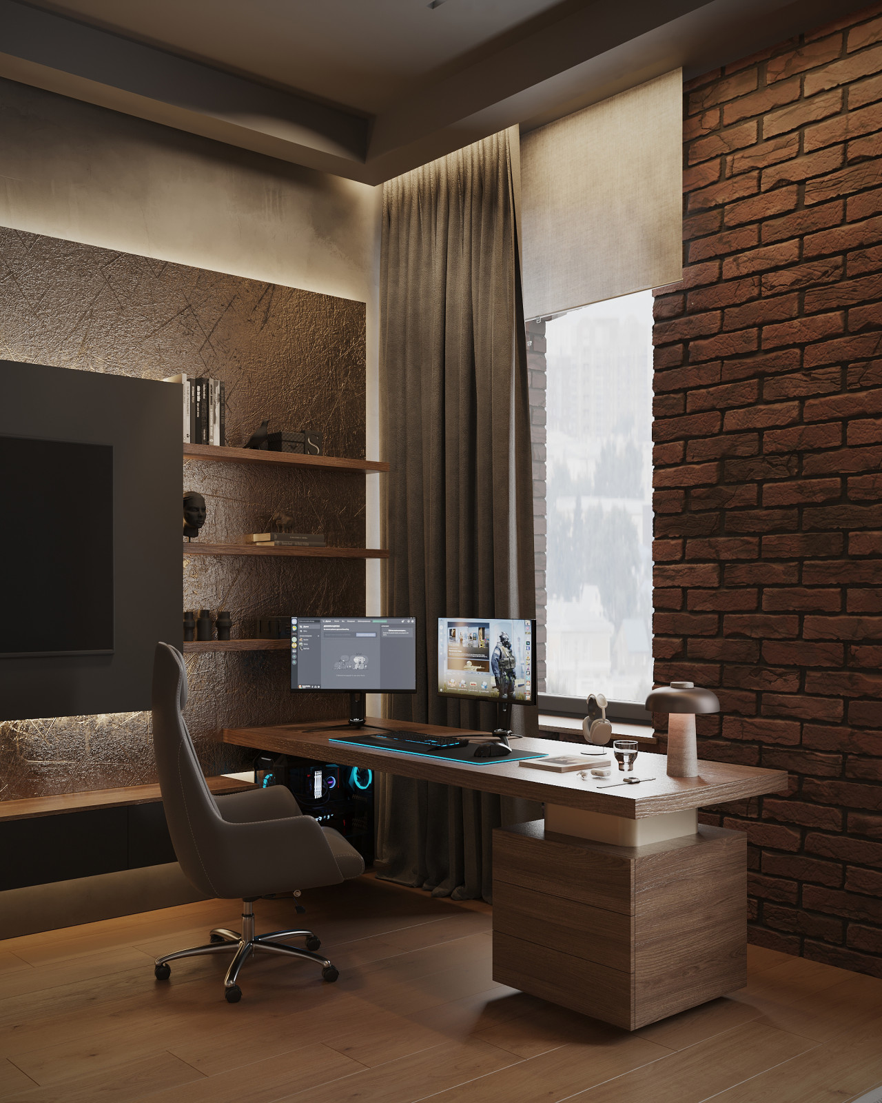 Дизайн интерьера Мельница