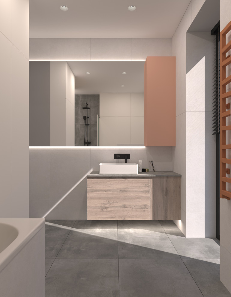 Загородный дом с ярким интерьером