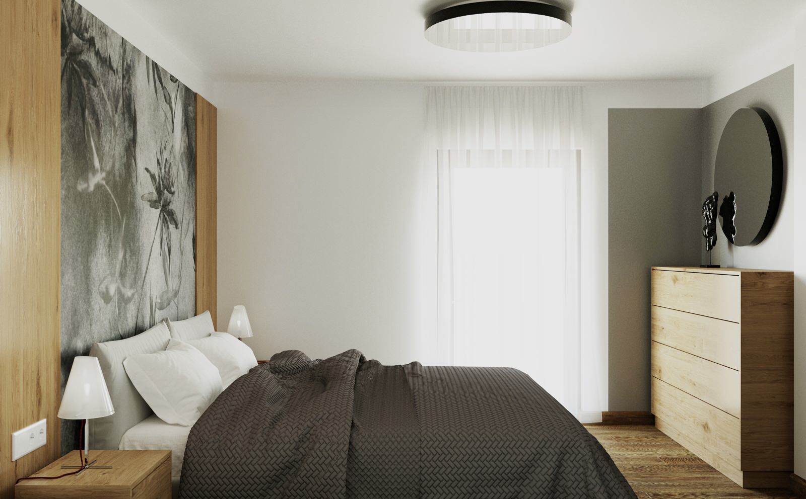 Progetto di ristrutturazione di una casa spaziosa unifamiliare.