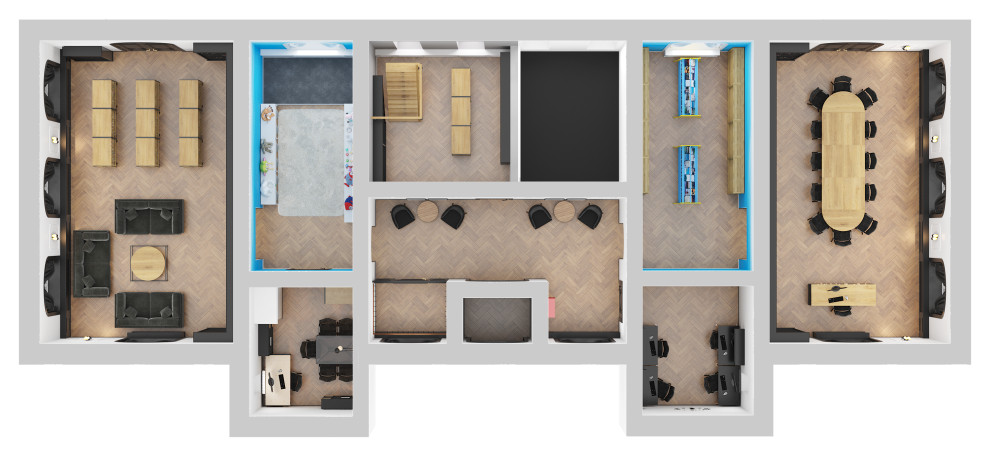 Дизайн-проект Модельной библиотеки в с.Усть-Кяхта (Республика Бурятия)