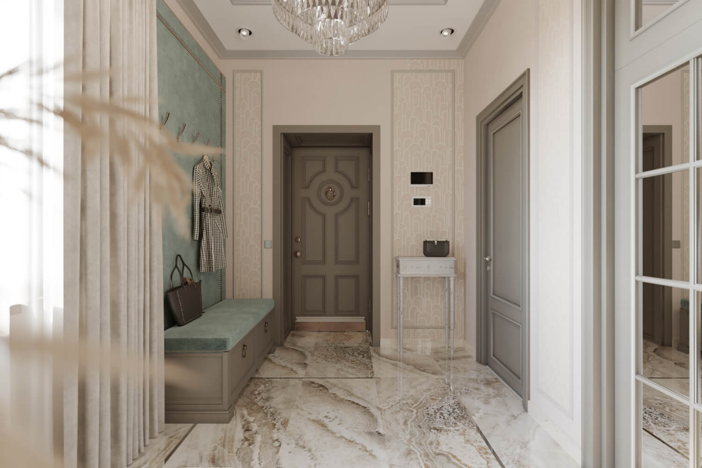 Дизайн интерьера жилого дома. Современная классика.