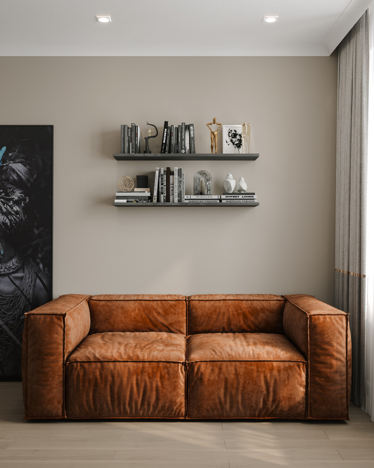 ЖК "Тополя" гостиная