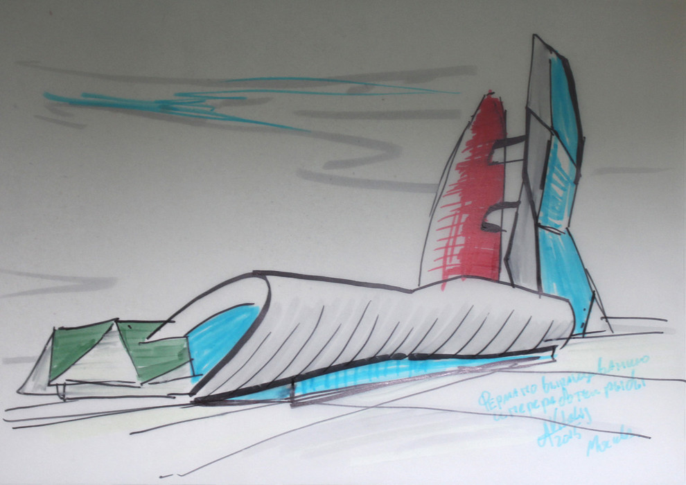 Размышление с карандашом - высотные здания