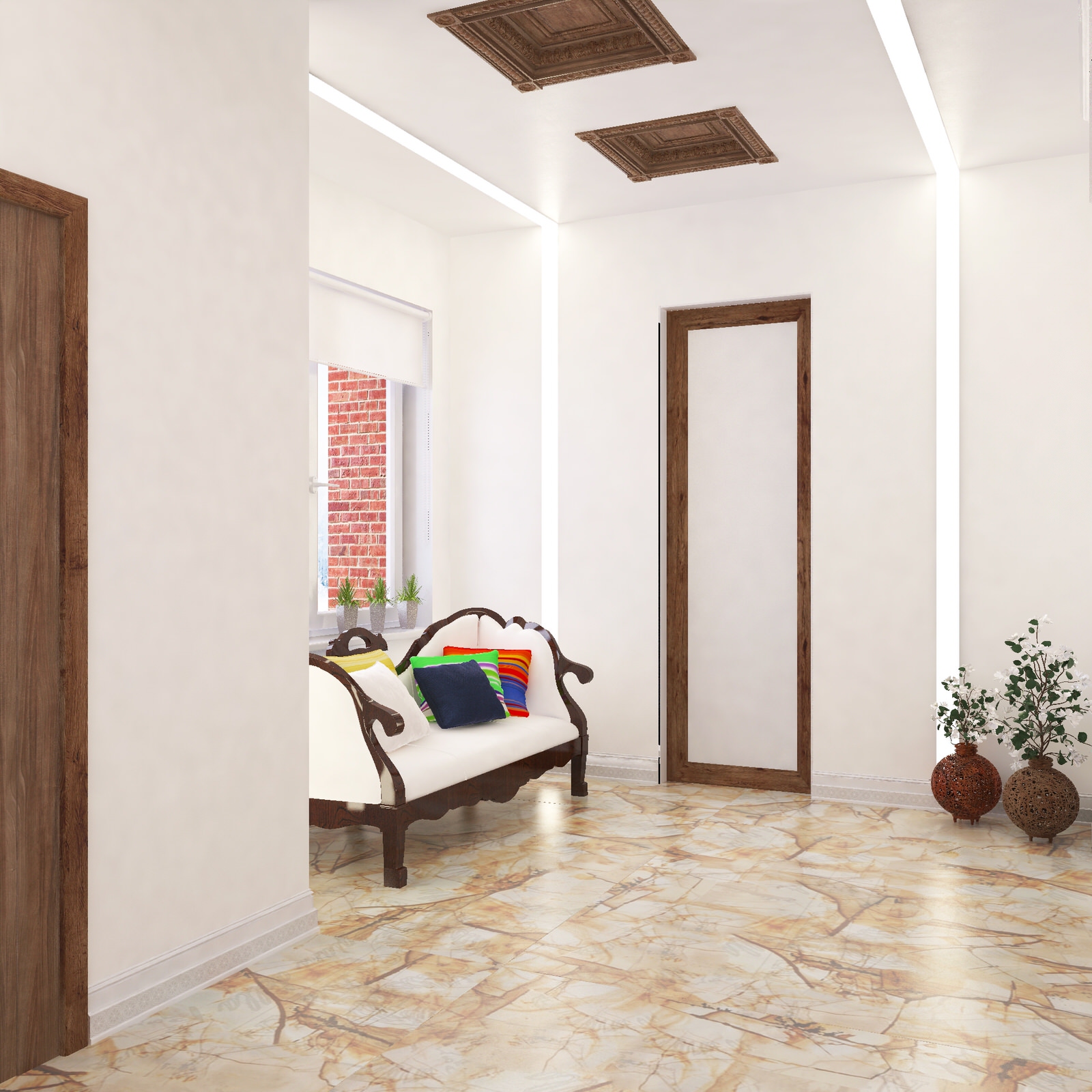 Дизайн-проект загородного дома в г. Пермь