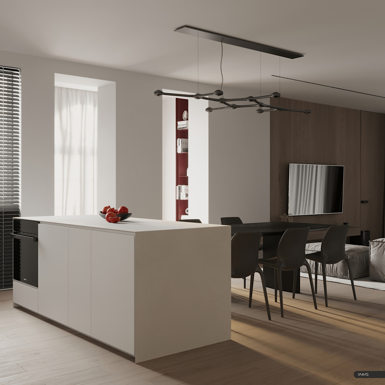 Двухуровневая квартира 170м², ЖК "Амалиенау Хаус" г. Калининград