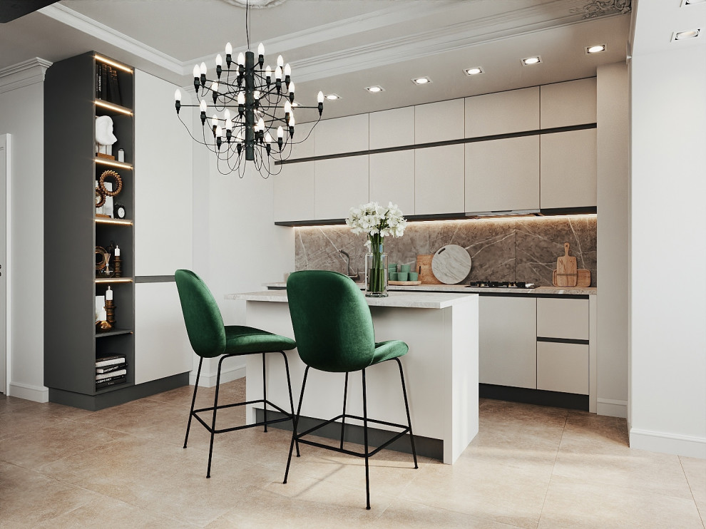 квартира в стиле фьюжн