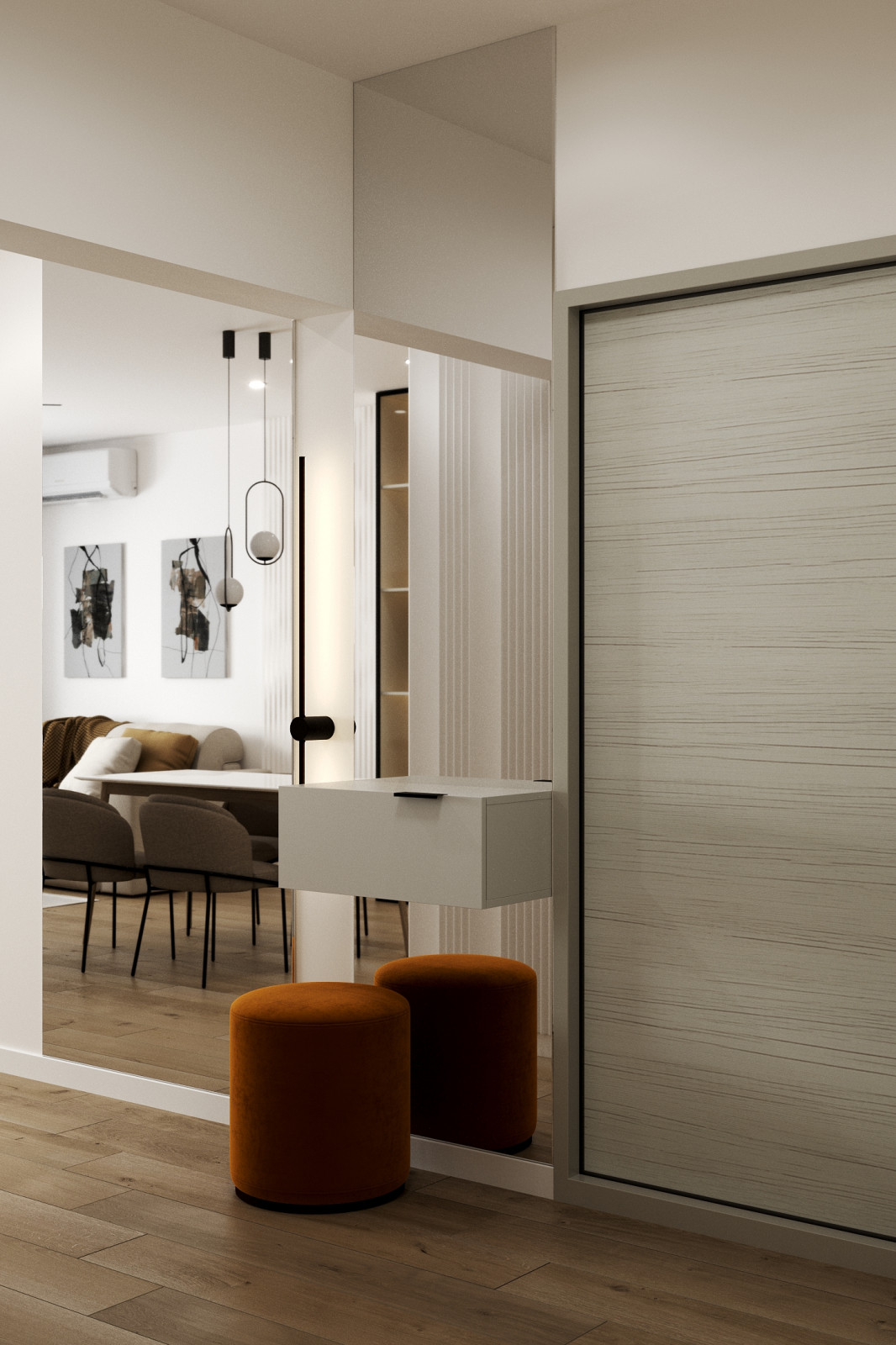 3D Визуализация интерьера квартиры