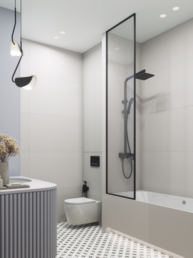 Дизайн-проект 3-х комнатной квартиры в Москве, 65 кв.м