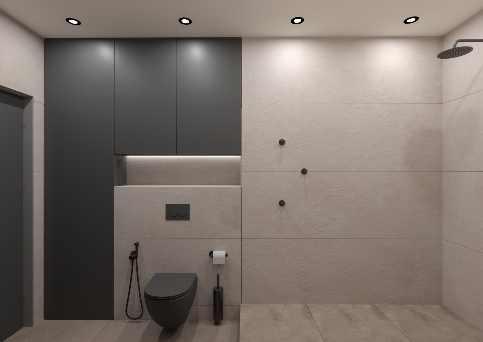 Ванные комнаты.