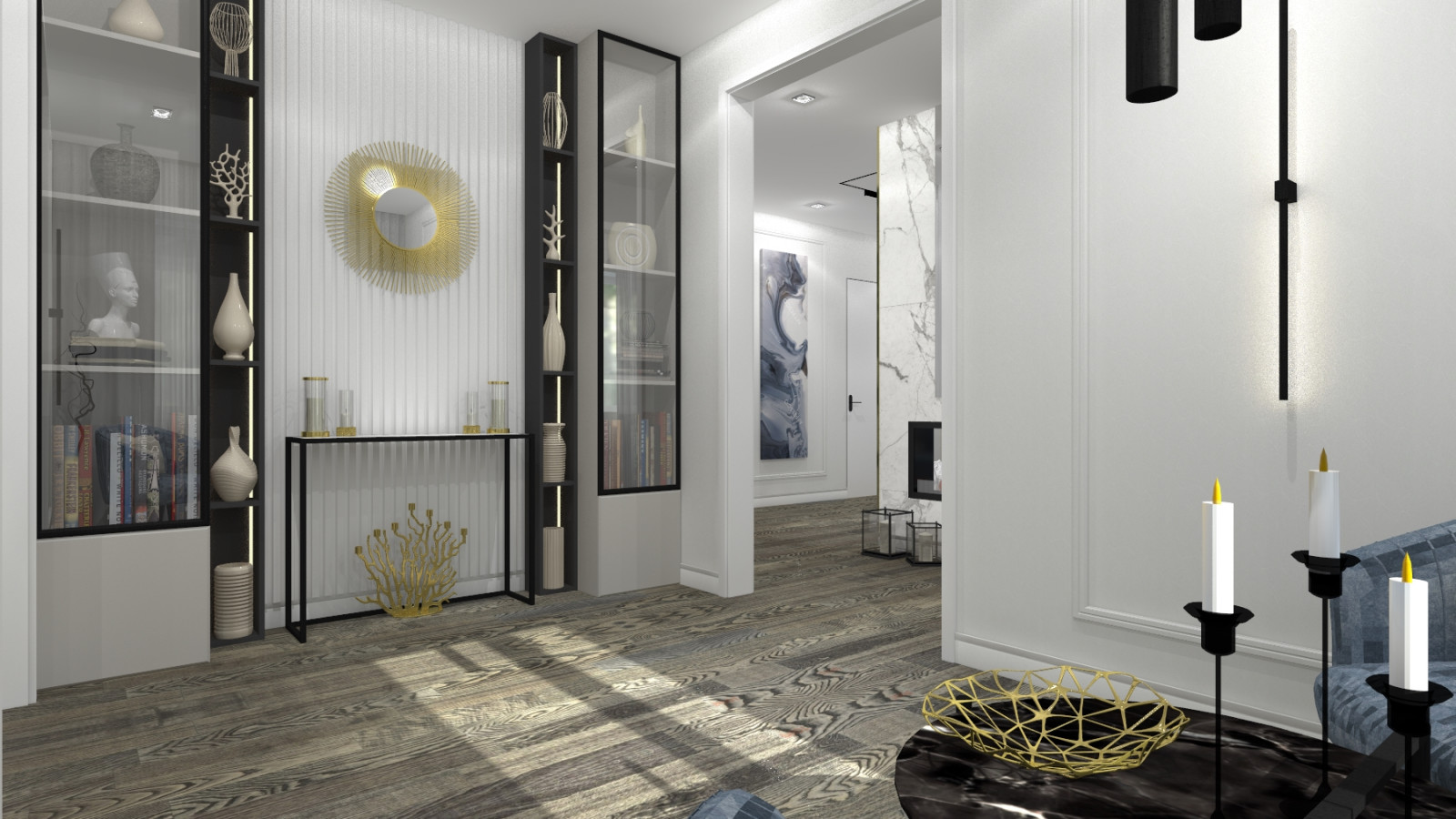 ДОМ В РОСЛАВЛЕ В СИНИХ ОТТЕНКАХ