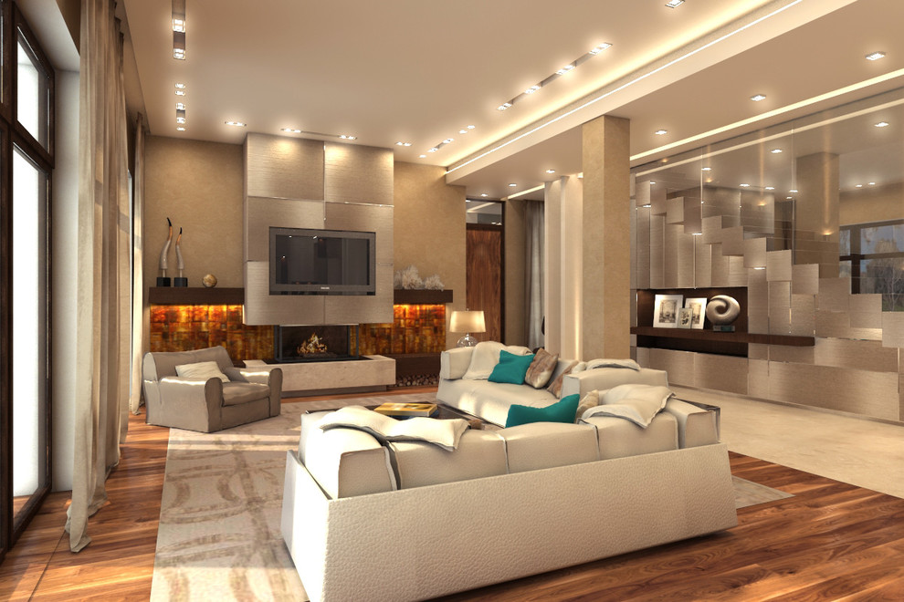 3D: загородный жилой дом