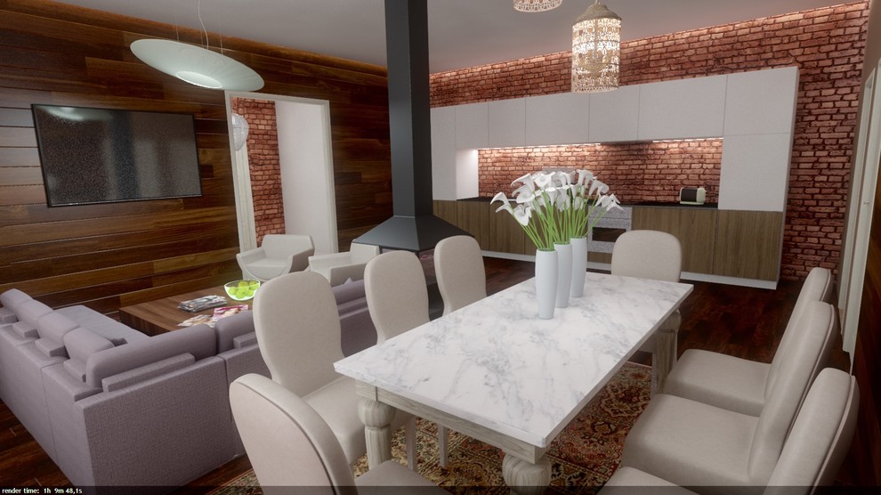 интерьер 4-х комнатной квартиры