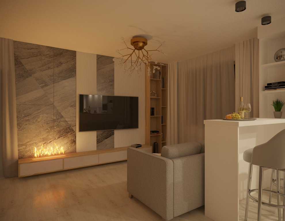 Кухня-гостиная