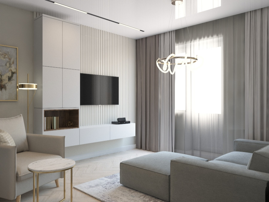 современные кухни/гостиные