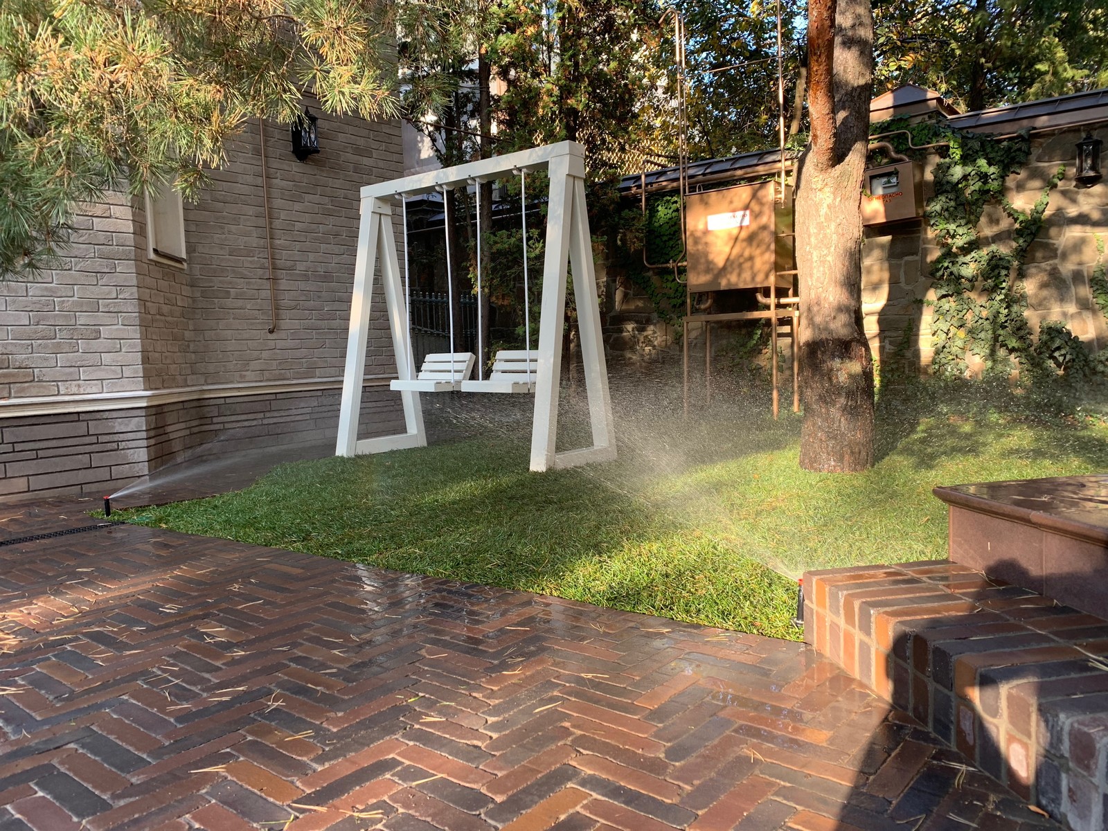 Ландшафт частного участка