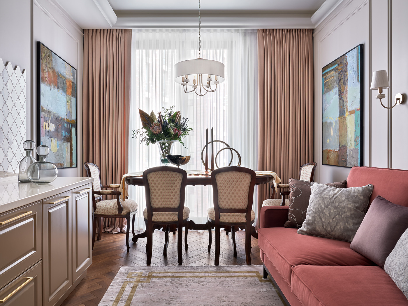 Стилизация объекта в ЖК Пресня Сити