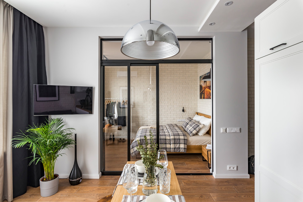 Студия 38м2 в стиле лофт для сдачи в аренду