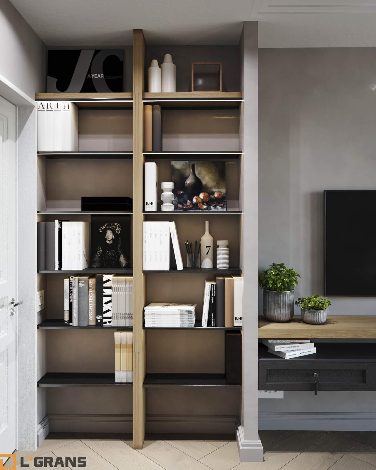 Дизайн проект интерьера квартиры в ЖК Пионерский