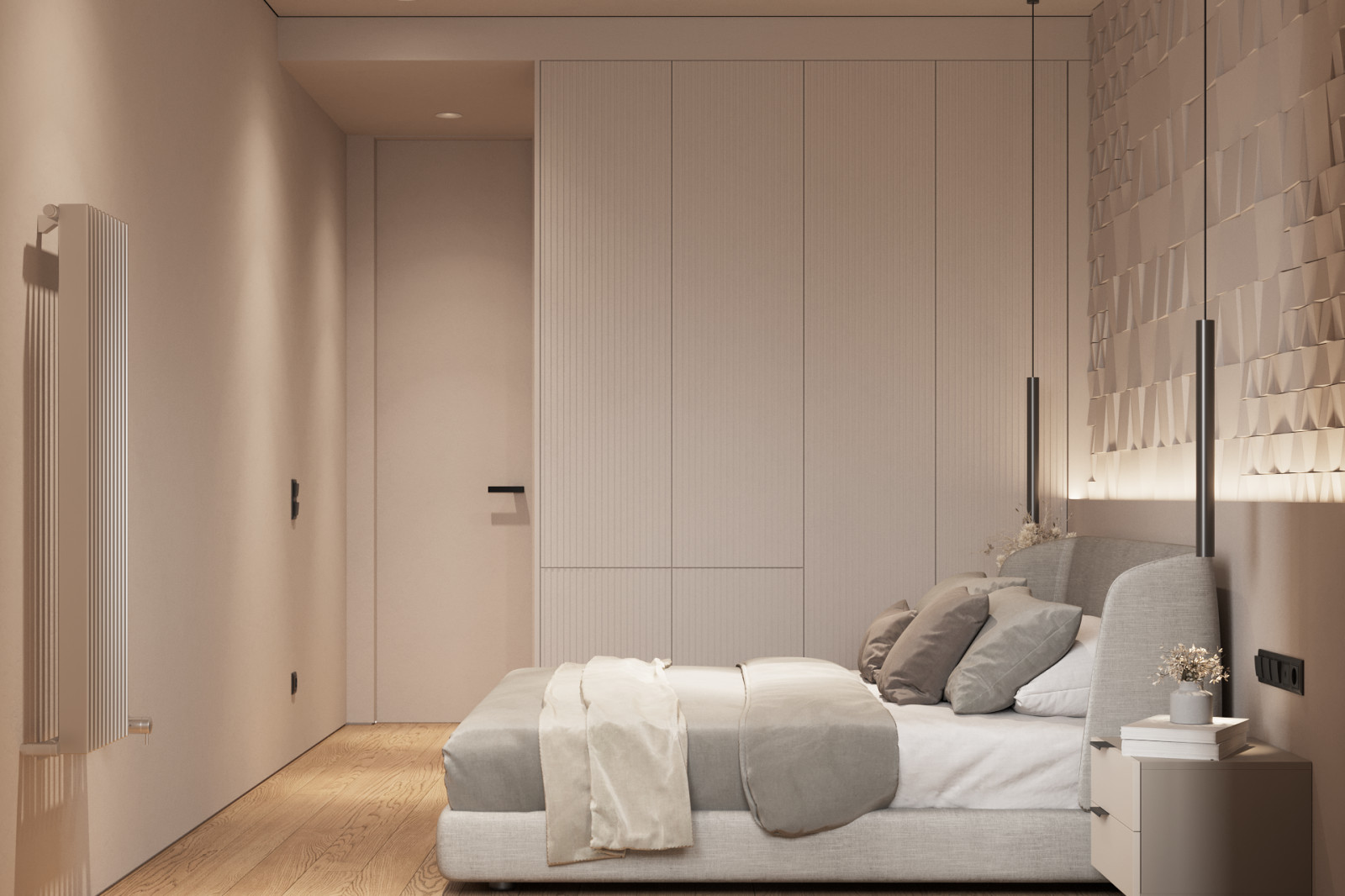 Проект интерьера квартиры "CREAM"