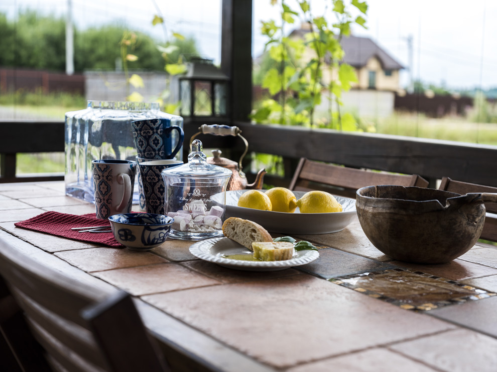 В гостях: Маленький дом-баня  с огородом на приподнятых грядках