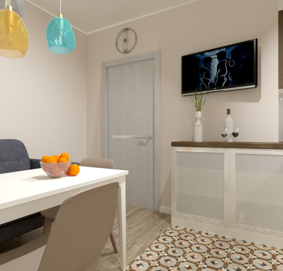 Необычная квартира для молодой пары