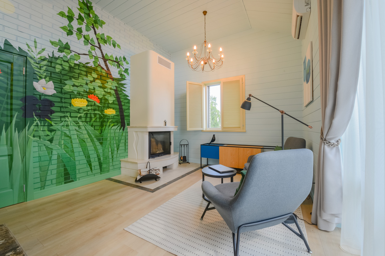 Летний дачный дом с банным комплексом